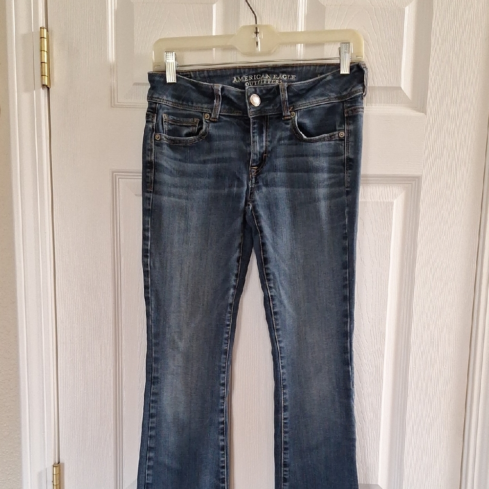 American Eagle Outfitters Women's Blue Boot Cut Jeans